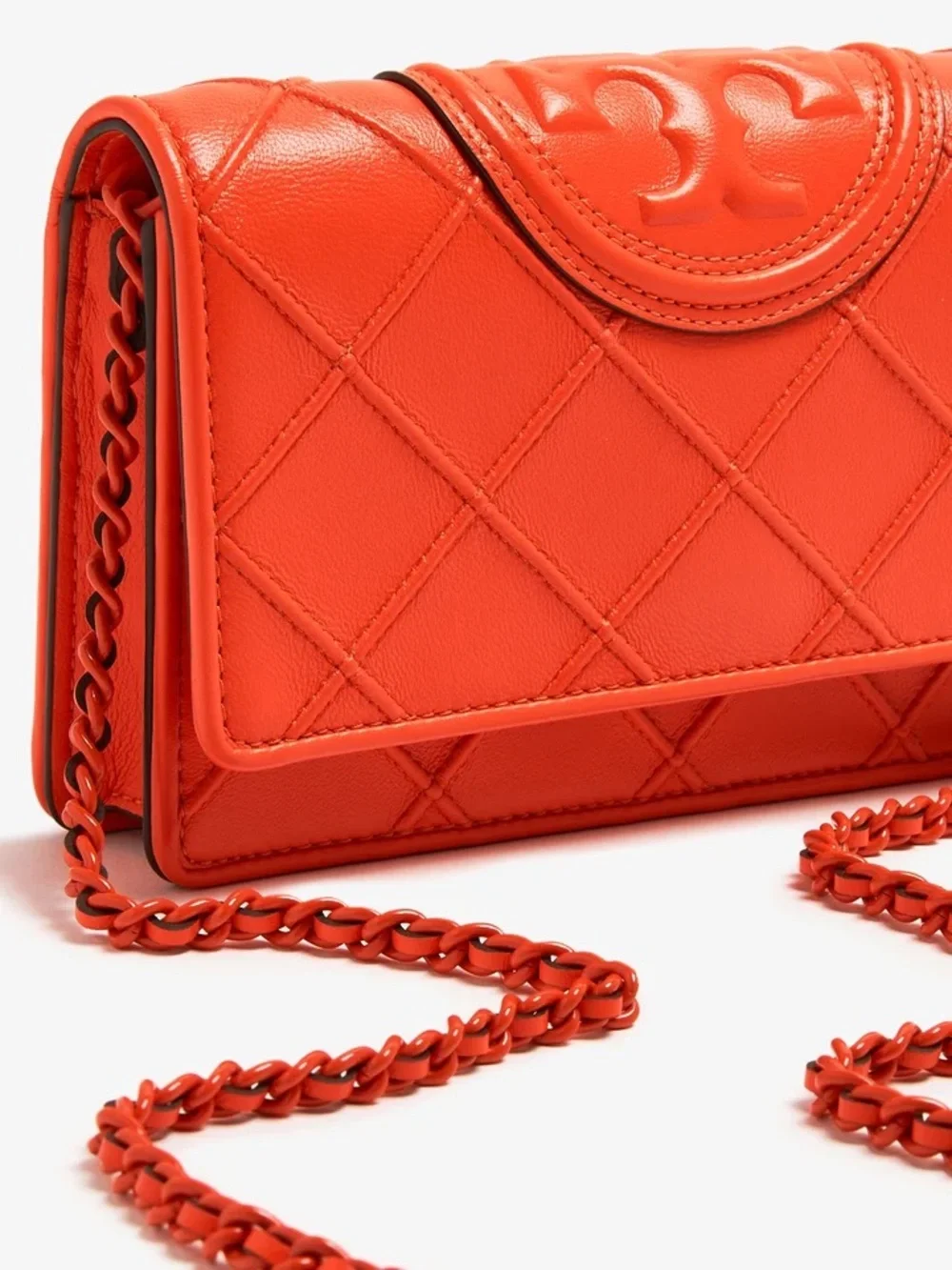 NWOT TORY BURCH Fleming soft chain wallet